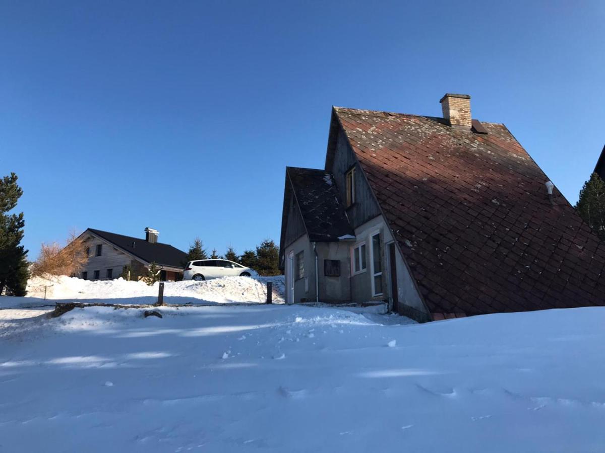 Loučná pod Klínovcem Chaloupka Na Vrskuヴィラ エクステリア 写真